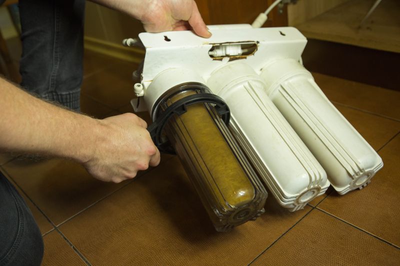 Home Water Softener System Ready